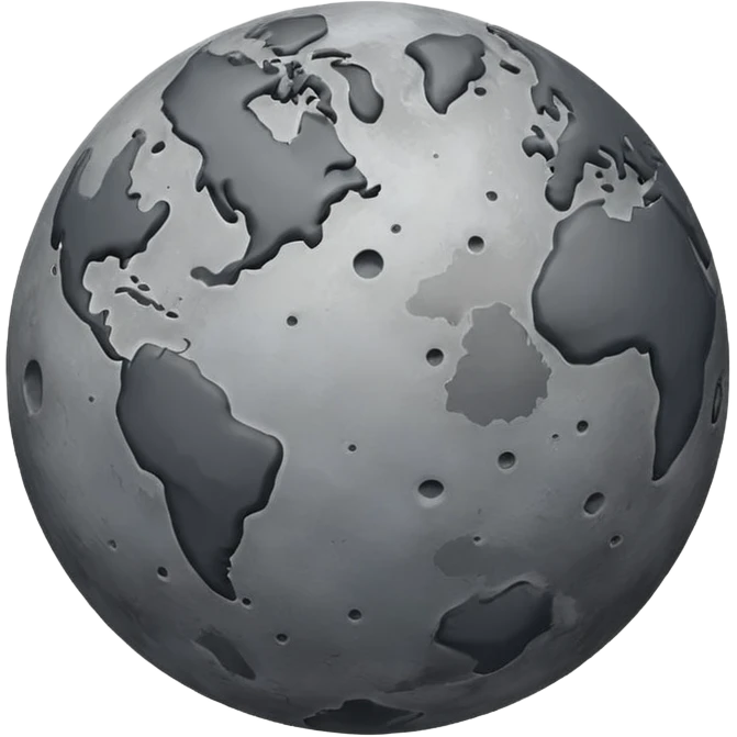The planet Mercury emoji