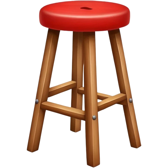 Red stool emoji