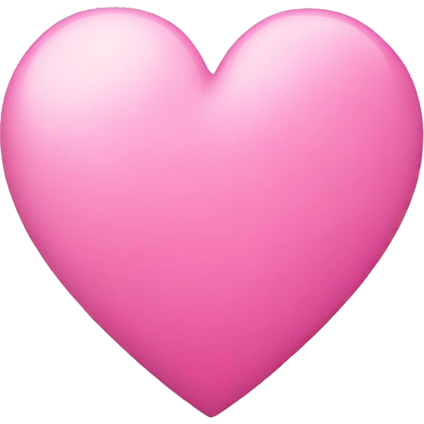 pink heart emoji
