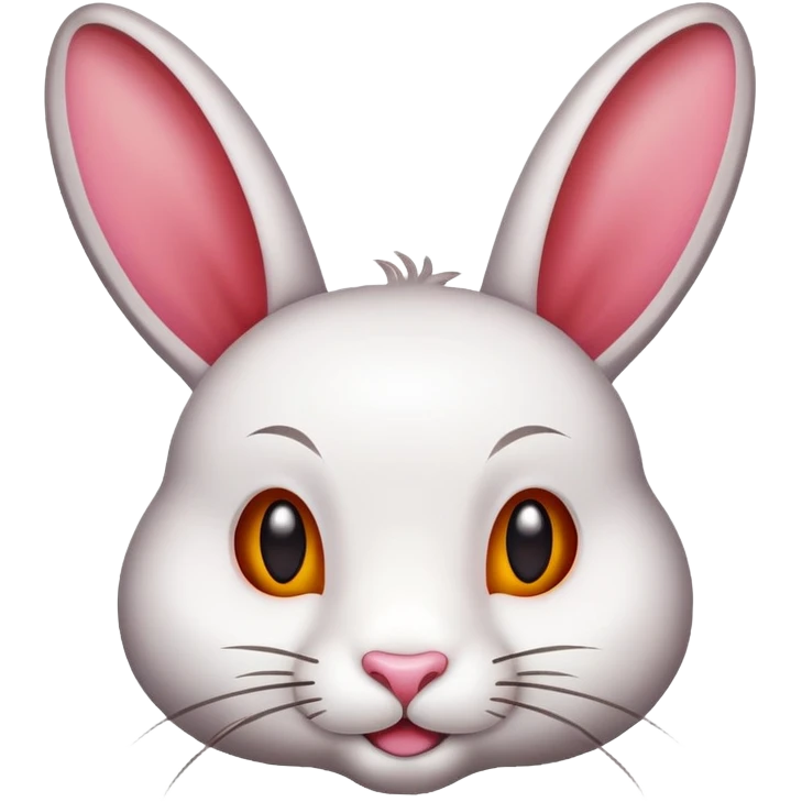 Sichuan Rabbit Head with spices specialty food, simplified emoji style with bold outlines and bright colors, cartoon style unique local delicacy emoji