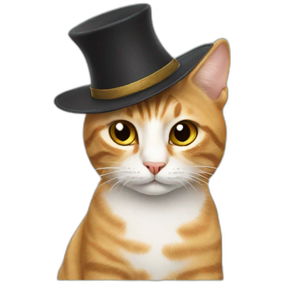 cat on a hat emoji