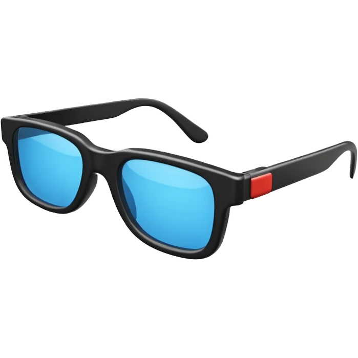 3d glasses side view emoji