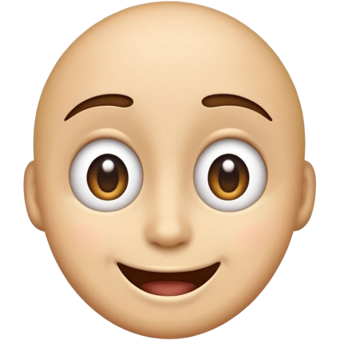 Make a imogi that shows that it really like something, but there are no hearts or stars in it's eyes. emoji