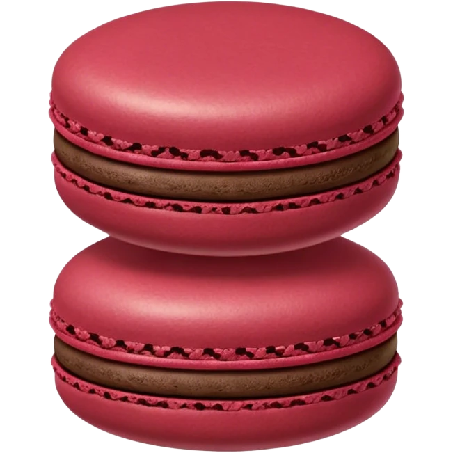  Macaron Burgundy emoji