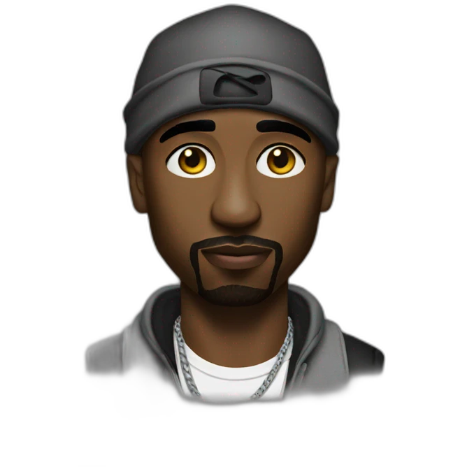Tupac emoji