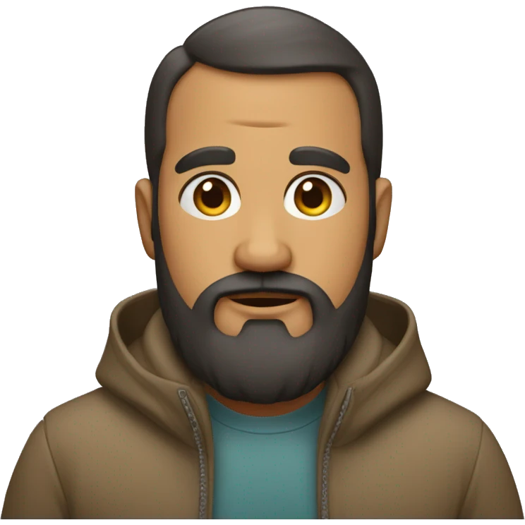 menino barbudo emoji
