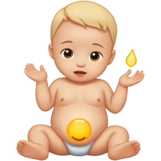 baby inside belly emoji