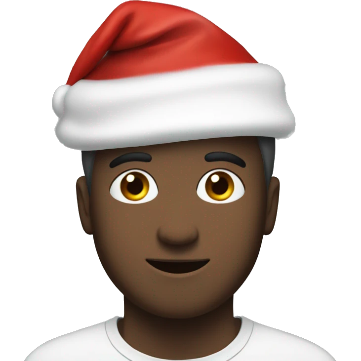 Add a Santa hat to a picture of James  emoji