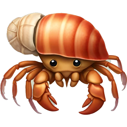 Hermit crab emoji