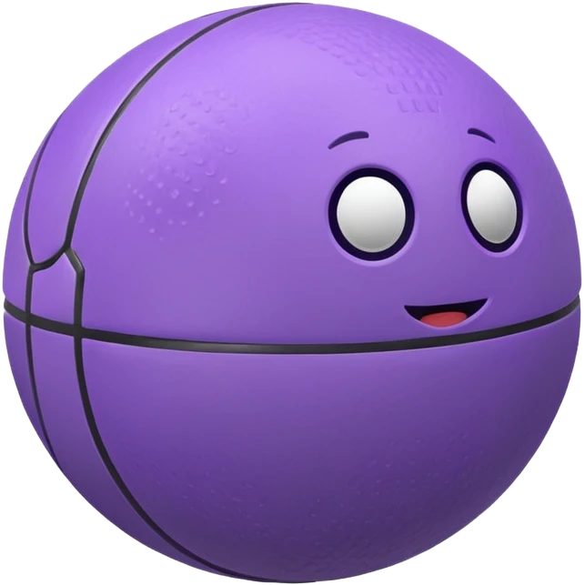 Slovic gym ball purple emoji
