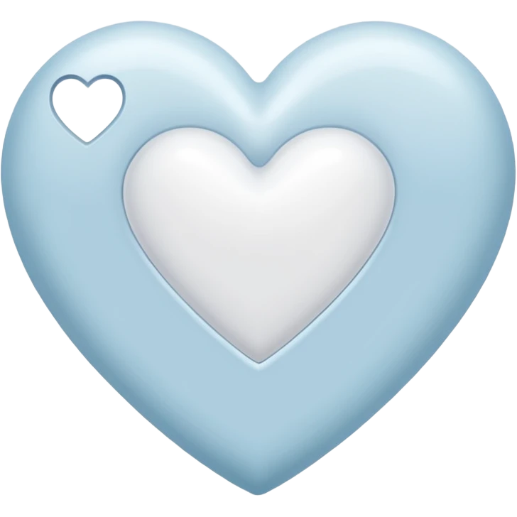 Coração branco  emoji