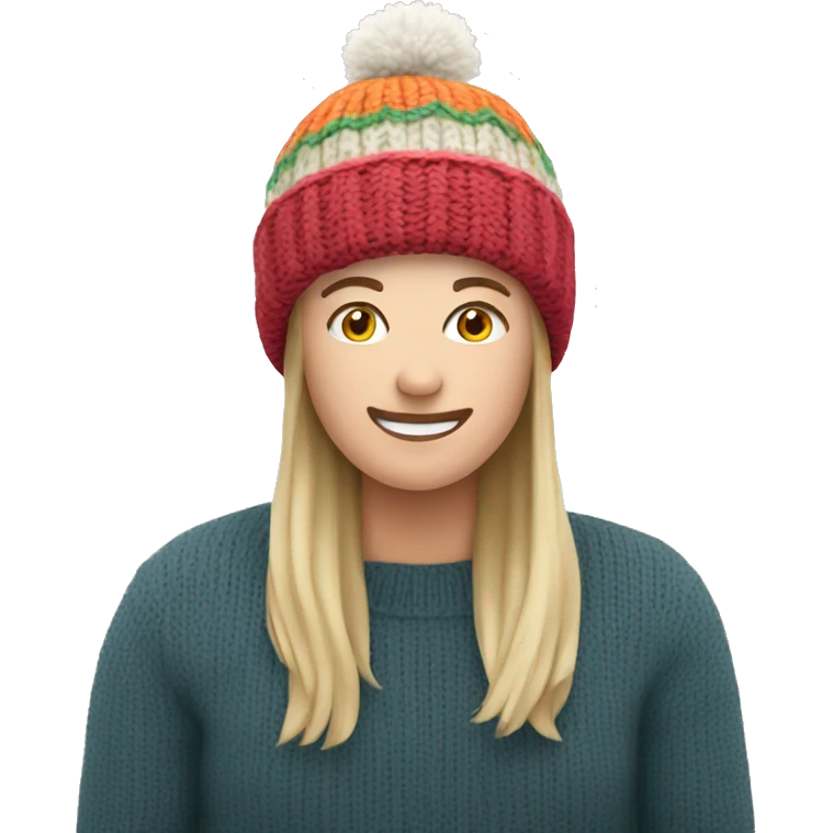 knitted winter hat emoji