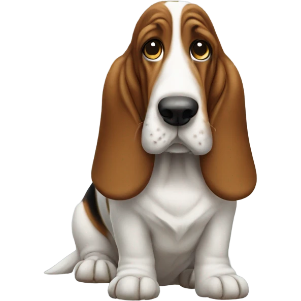 Basset hound emoji
