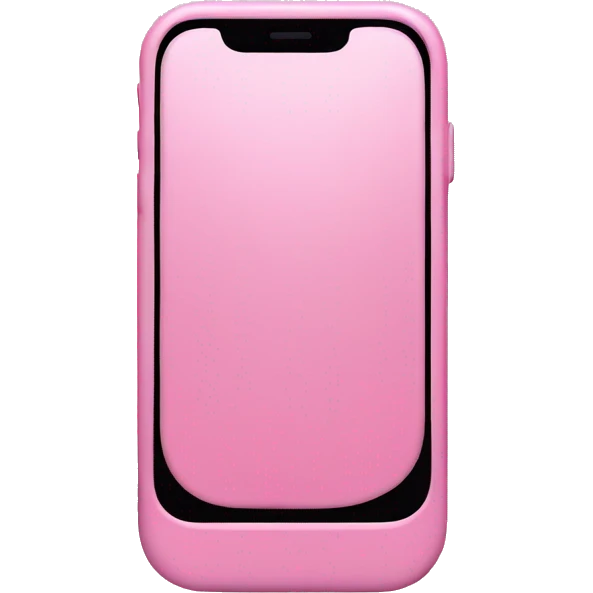 Pink iPhone  emoji