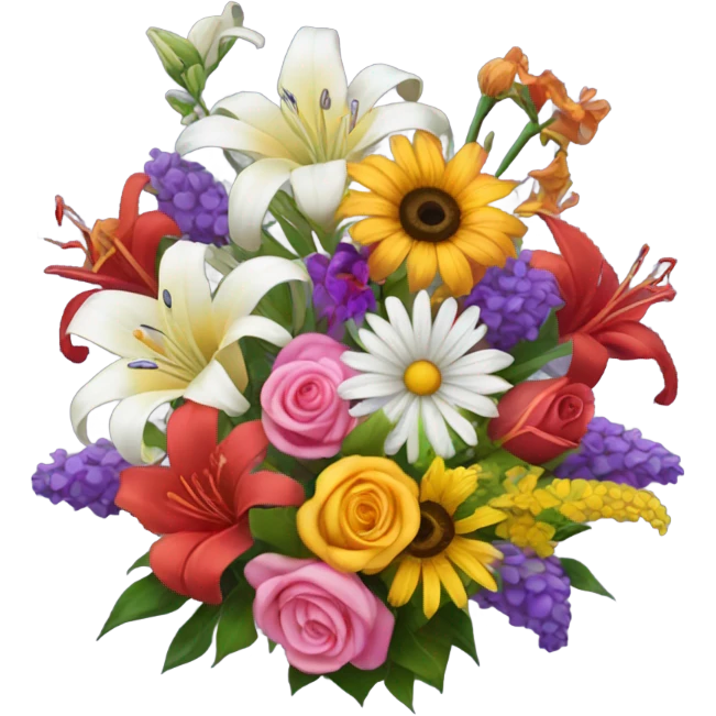 bouquet  emoji