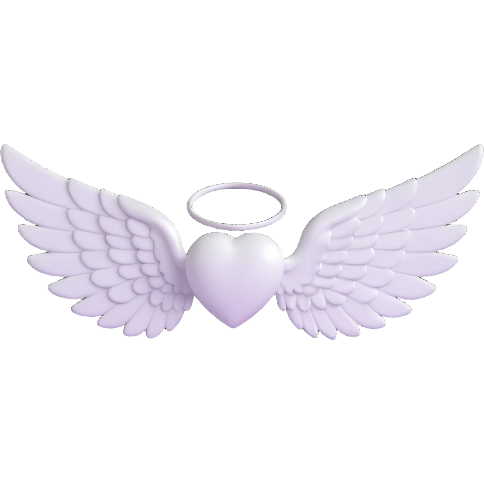 Angel wings emoji
