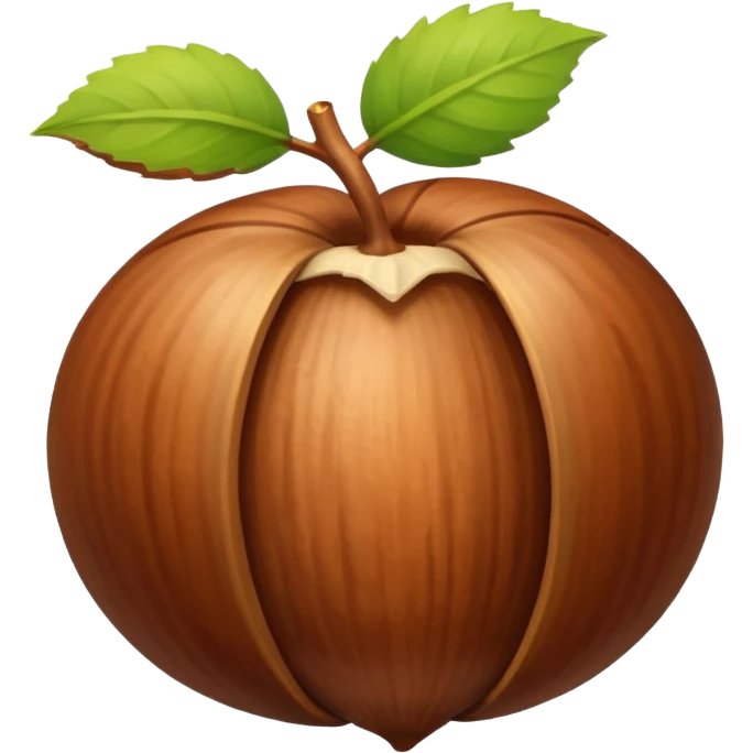 hazelnut emoji