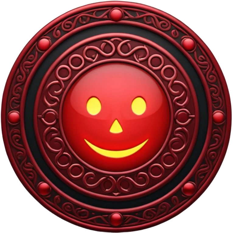create the dark souls 1 darksign emoji
