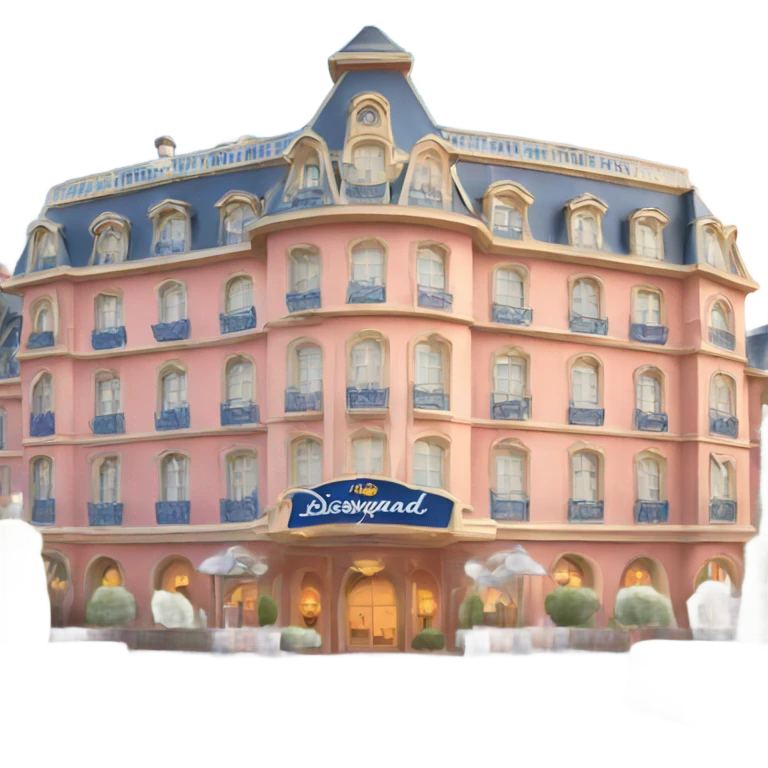 Disneyland Paris hotel emoji