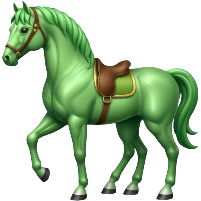 Green horse emoji