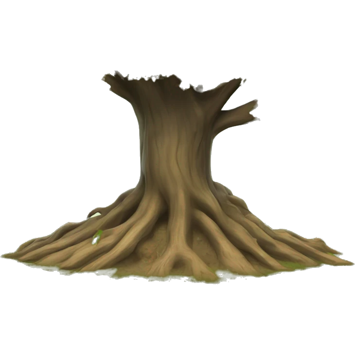 tree getting axed down emoji