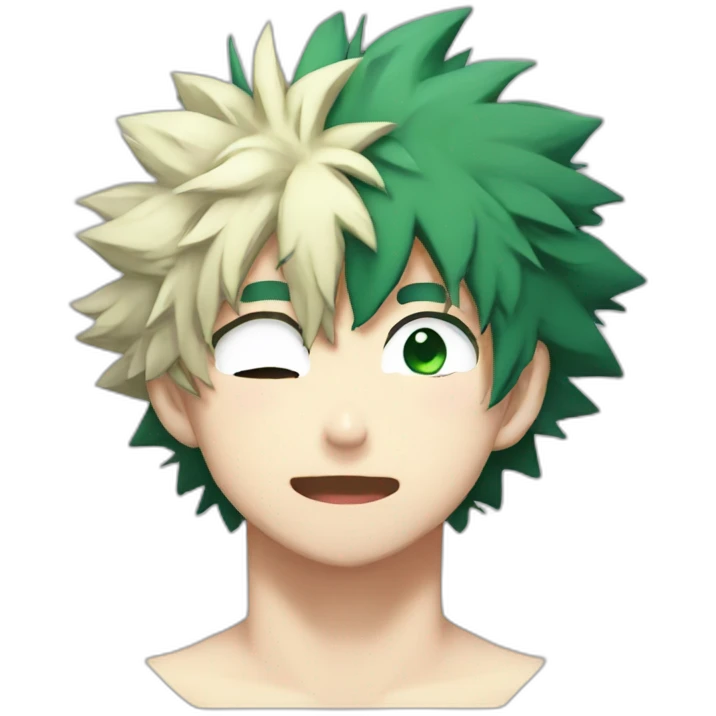 Izuku-and-bakugo-kiss emoji