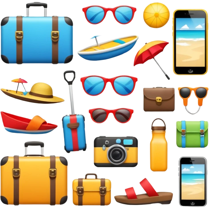 vacation equipment emoji