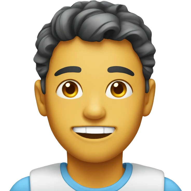 Blink with braces emoji