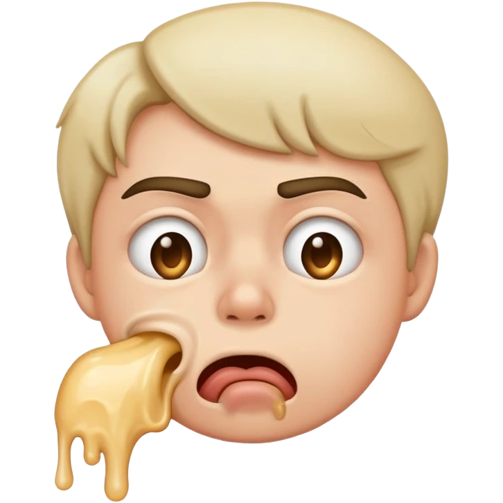 Puking emoji