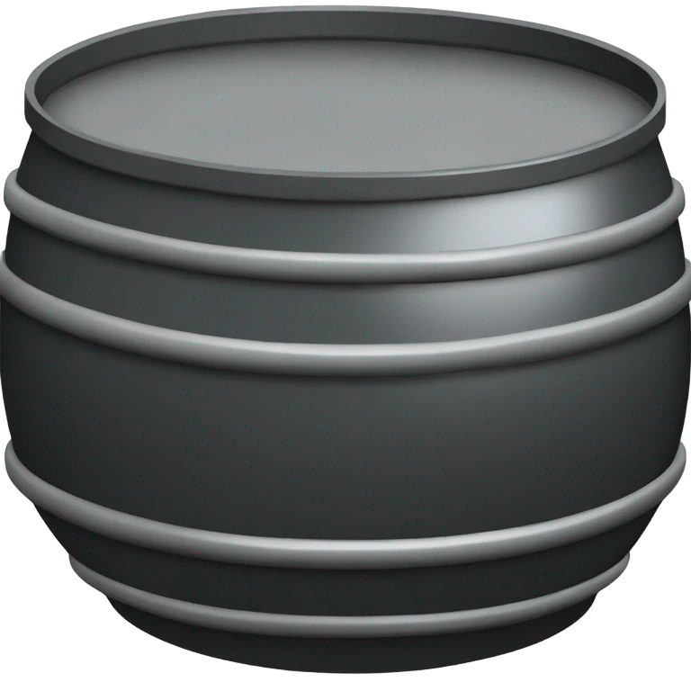 black oil barrel emoji
