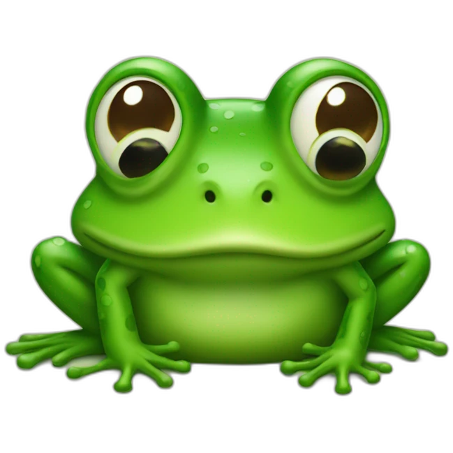 mr frog iphone emoji