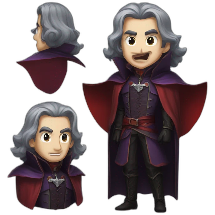 Dracula from Castlevania emoji