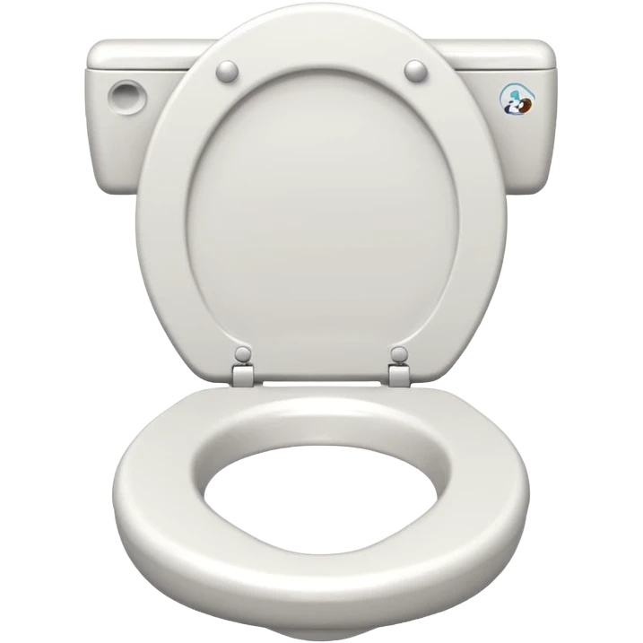 Baby toilet seat emoji
