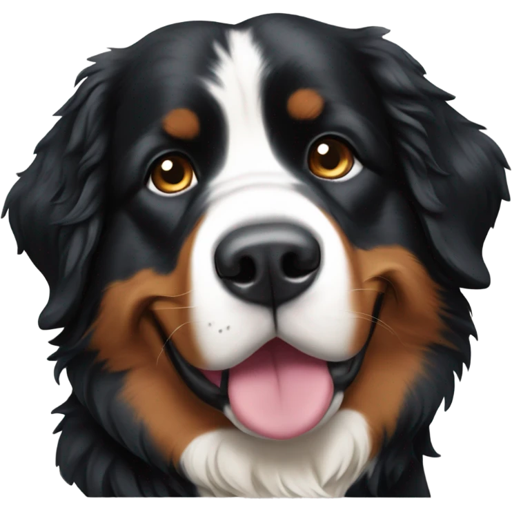Bernese mountain dog emoji