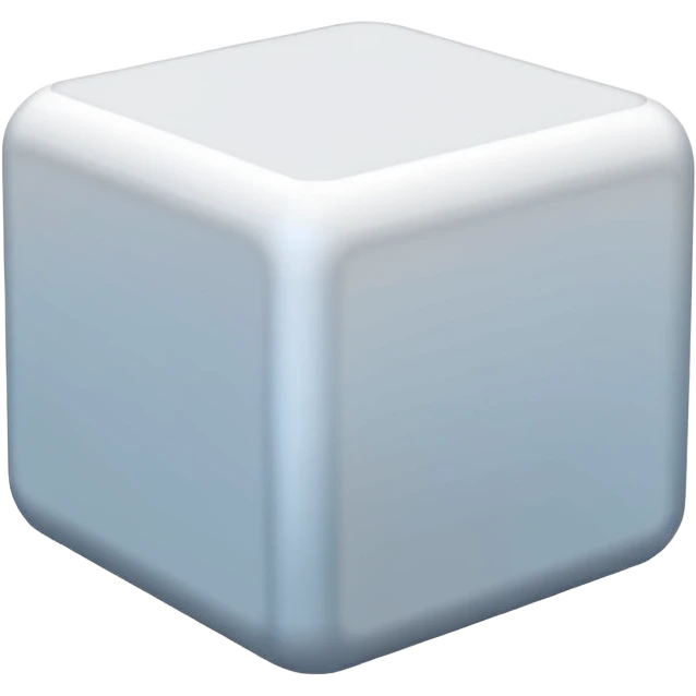 white cube emoji