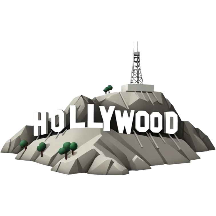 Hollywood Sign emoji
