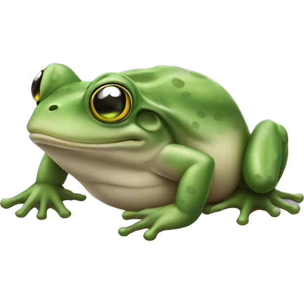Frog in sea emoji