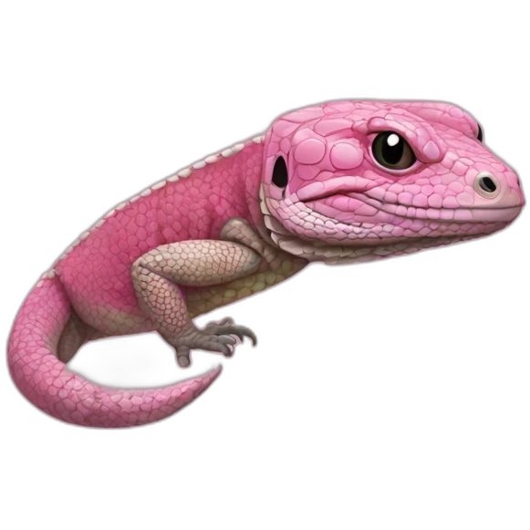 tegu lizard pink emoji