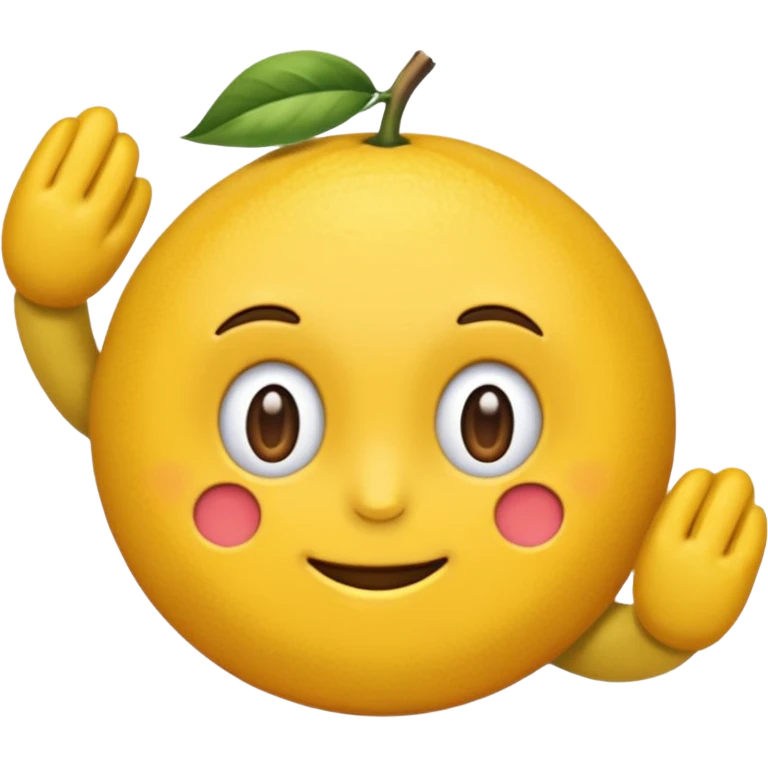 Голубой бантик emoji