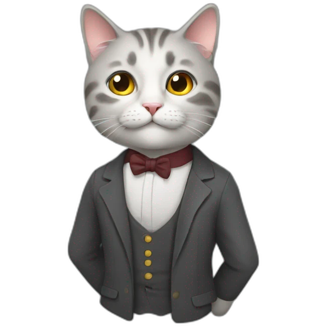 Cat sur professeur emoji