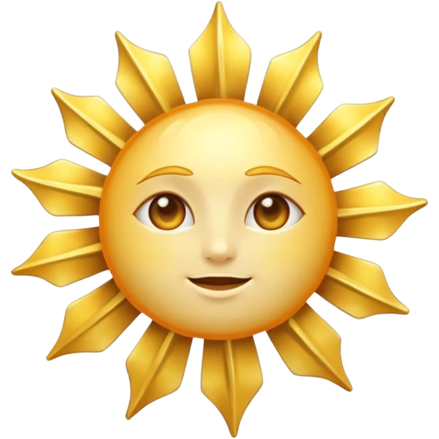 Aesthetic sun rays  emoji