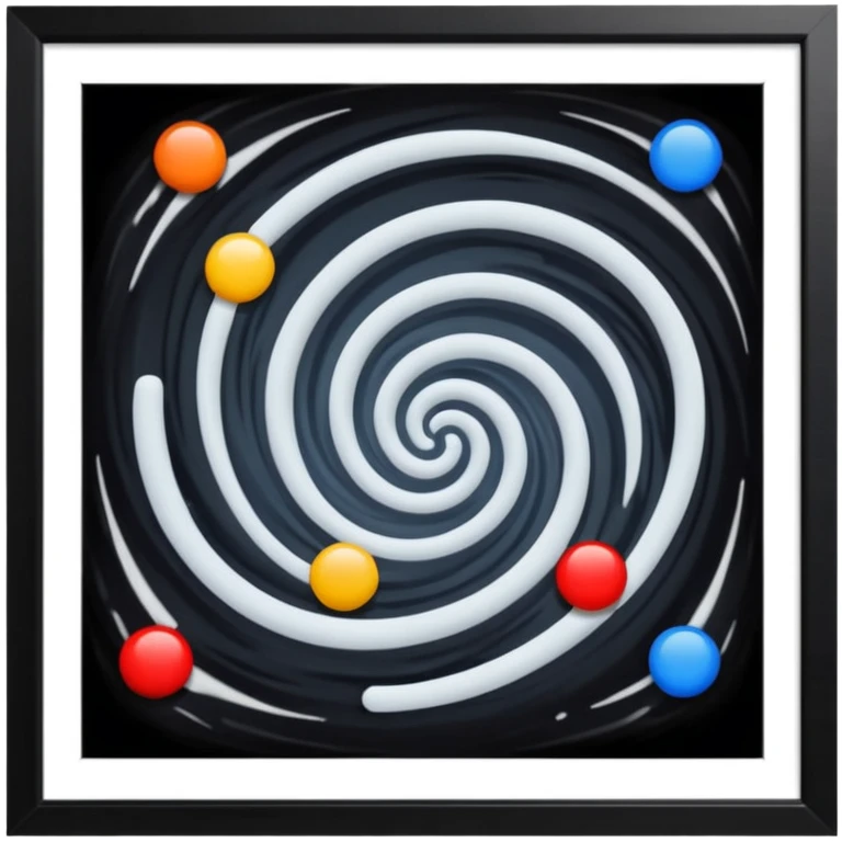 "Ideas" in a tarpit, just like how dinosaurs died in the tarpit, but the main character is that "idea" emoji