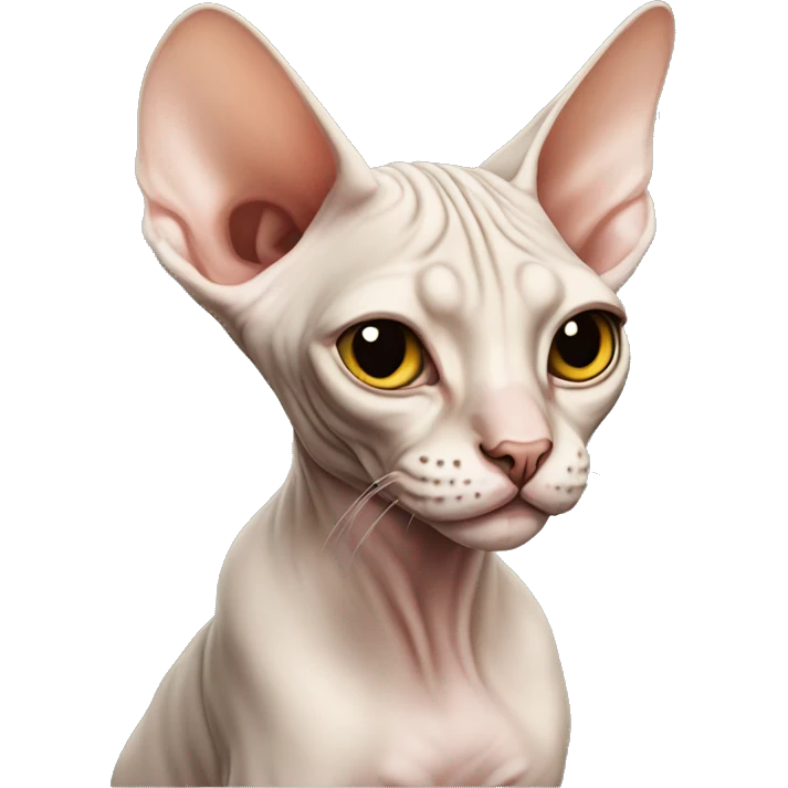 Sphynx cat  emoji