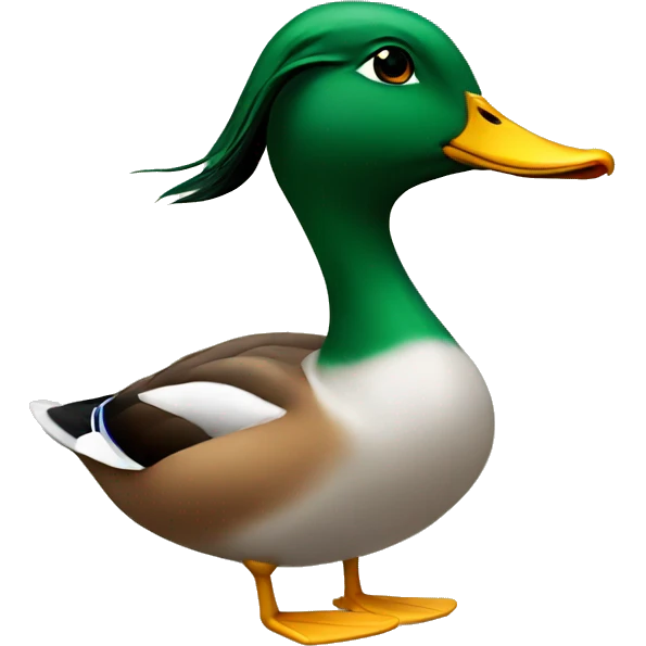 Female mallard emoji