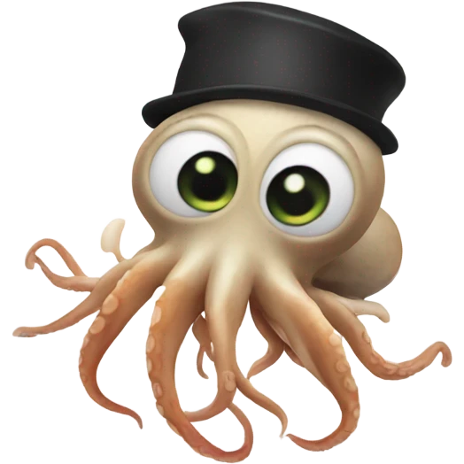 Drunk squid emoji