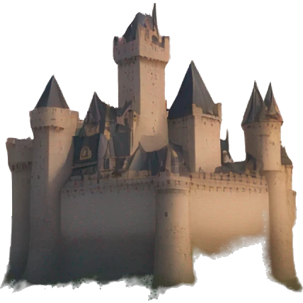 Sunse with castle emoji