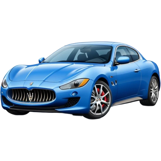 Blue Maserati emoji