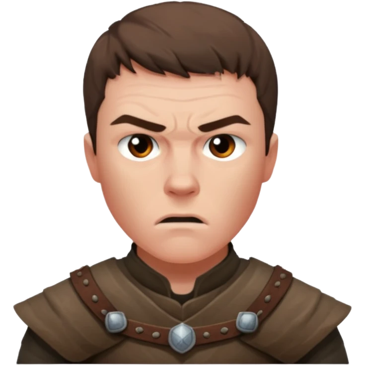 gofery angry  from Games of throne character face only younger emoji