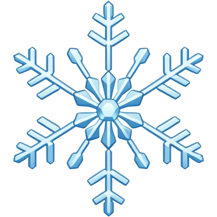 snowflake emoji