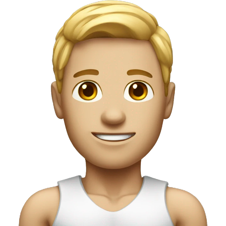 a male anatomy model  emoji